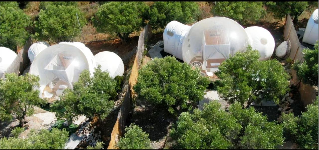 Hotel Bubble Tent Nea Moudania Exterior foto