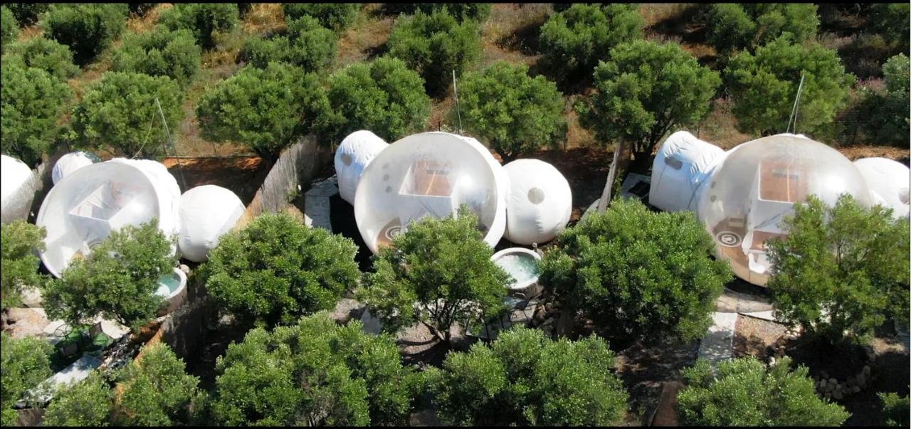 Hotel Bubble Tent Nea Moudania Exterior foto